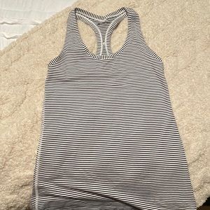 Lululemon striped tank top